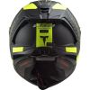 LS2 FF805 THUNDER CARBON-6K RACING1 helma matná-H-V-žlutá vel.M